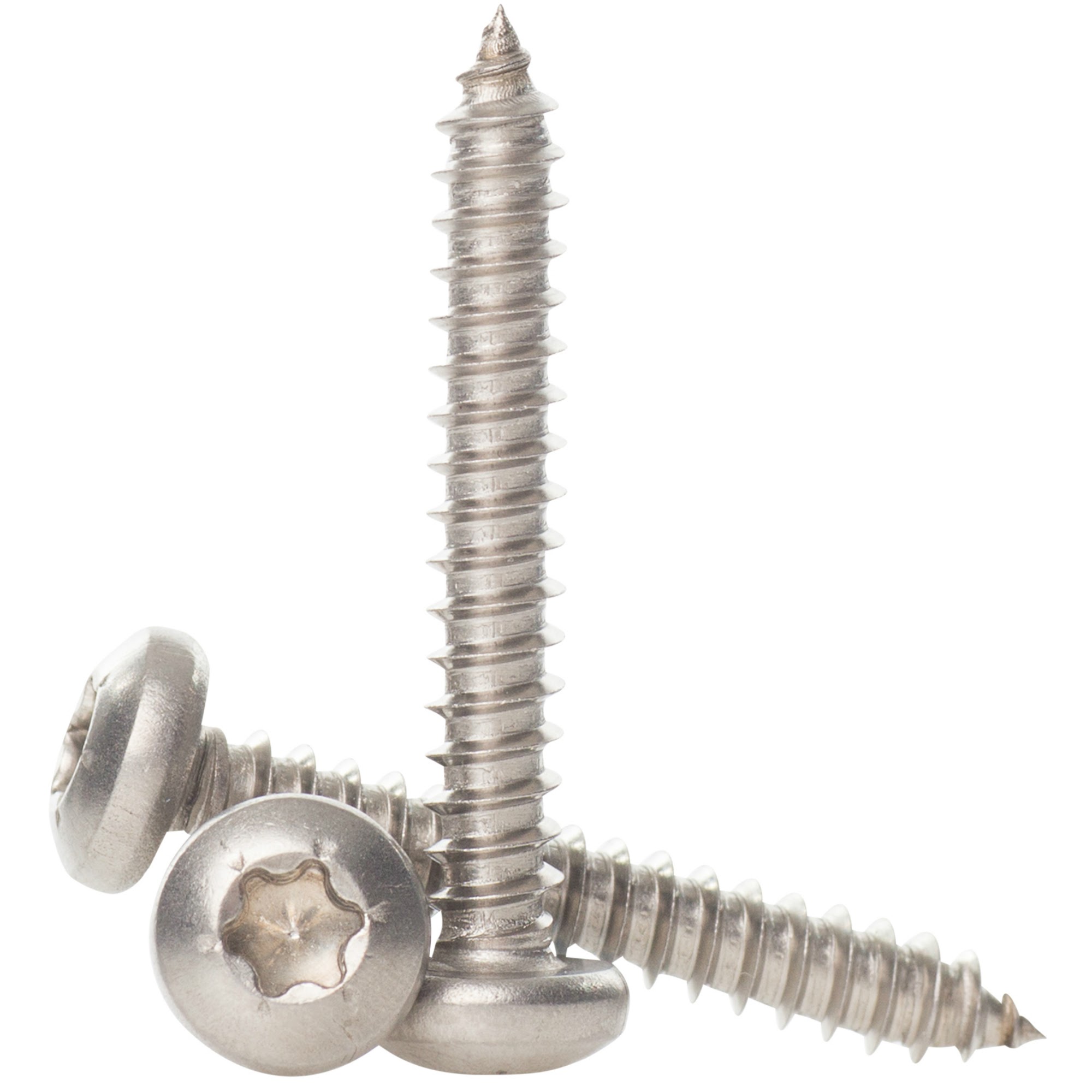 3 stainless steel screws