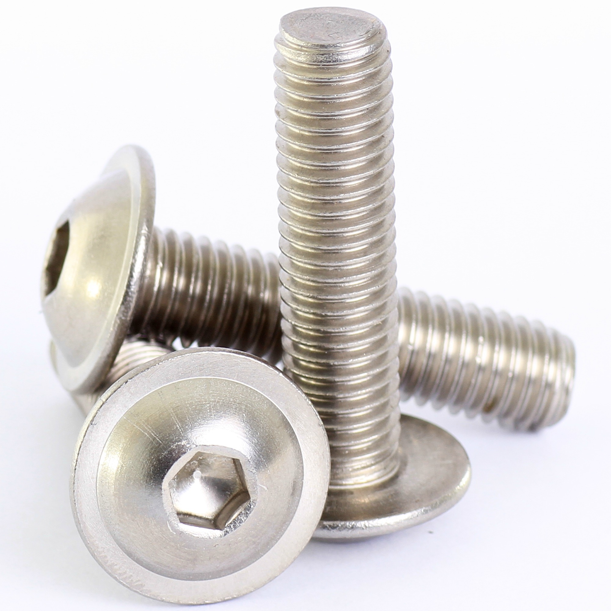 8mm M6 Flanged Hexagon Head Bolts Flange Hex Screws M5 M8 M8 x 16mm 50 Pack M10 A2 Stainless Steel